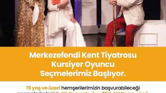 Merkezefendi’de sanat zamanı: Tiyatro sahnesine adım atmak isteyenler için fırsat kapısı açıldı