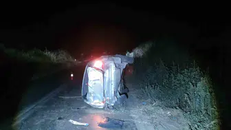 Ödemiş’te gece yarısı dehşeti: Kontrolden çıkan araç kanala gömüldü