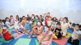 Yunusemre’de dijital bayram: Minik kaşifler sanal evrende yolculuğa çıktı