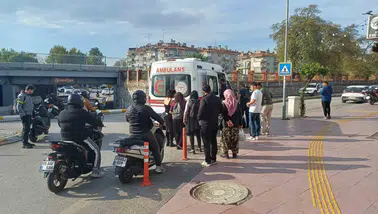 Aydın'da bisiklet kazası: Ön freni sıkınca asfaltla tanıştı