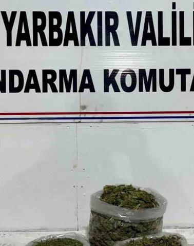 Diyarbakır’da 14 kilo esrar ele geçirildi