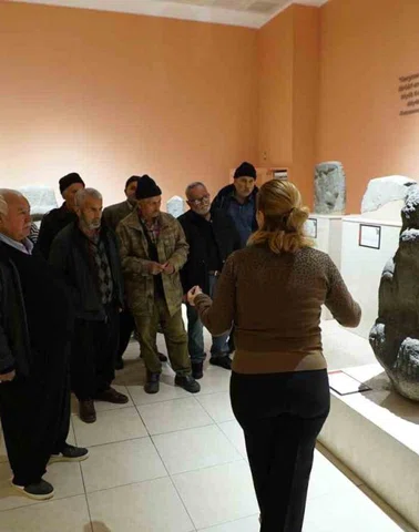 Kahramanmaraş’ta ulu çınarların tarih buluşması