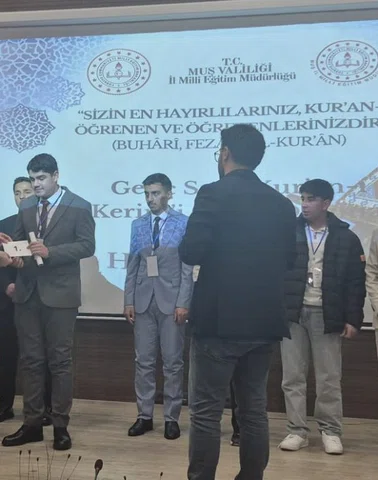 Kur’an-ı Kerim’i güzel okuma yarışmasında bölge birincisi Elazığ’dan