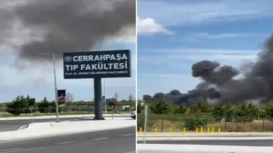 Cerrahpaşa Tıp Fakültesi'nde çıkan yangın itfaiye ekipleri tarafından kontrol altına alındı