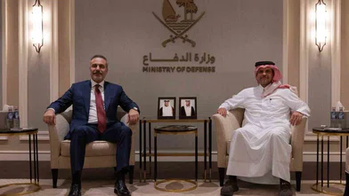 Dışişleri Bakanı Fidan, Katar Savunma Bakanı Al Thani ile bir araya geldi