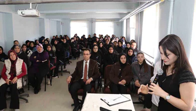 Öğrencilere verem hastalığı anlatıldı