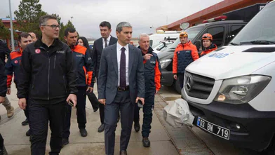 Vali Aktaş, AFAD’ın çalışmaları hakkında bilgilendirildi