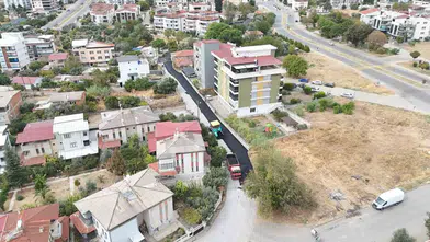 Nazilli’de ulaşım konforu artıyor: Zafer Mahallesi’nde asfalt mesaisi