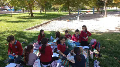 Denizli’de okul bahçeleri şenlendi: Minik öğrenciler oyunla öğrenmenin tadını çıkardı