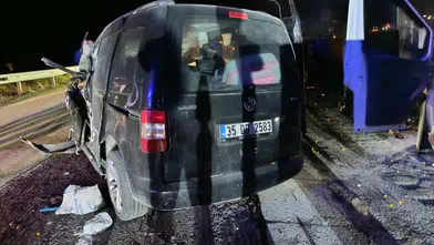 Kula’da akşam saatlerinde dehşet: Zincirleme kazada 5 kişi yaralandı