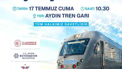Aydın’da raylı ulaşım devrimi: AYBAN hattı yarın yolcularıyla buluşuyor