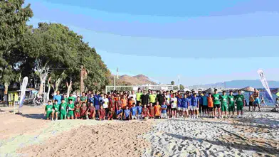 Bodrum’da kumsallar minik yeteneklerin rekabetine sahne oluyor