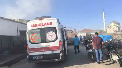 Şuhut sanayi sitesinde patlama dehşeti: Esnaf alevlere karşı tek yürek oldu