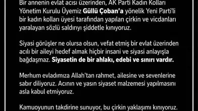 Düğünde evlat acısı istismarına AK Parti’den sert tepki: “Acı siyaset malzemesi yapılamaz”
