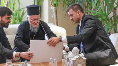 Patrik Bartholomeos’tan Bodrum’a Tarihi Ziyaret: Aya Nikola Restorasyonu Masada