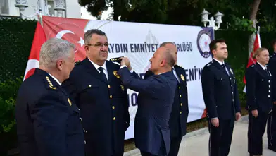 Aydın’da Rütbe Töreni: Terfi Eden Emniyet Mensuplarına Vali Varol’dan Başarı Dilekleri