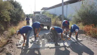 Bozdoğan’da Sanayi Sitesi Yolları Yenilendi, Esnafın Nefes Aldığı Zeminler Tarihe Karıştı
