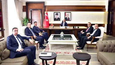 Aydın Valiliği’nde Hukuk Koordinasyonu: Üç İlçenin Adli Amirleri Makamda Buluştu