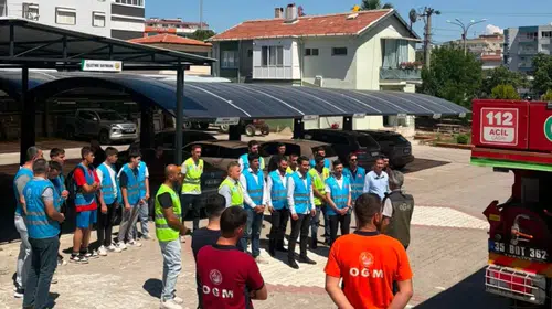 Aliağa Ülkü Ocakları’na uygulamalı orman yangınları eğitimi
