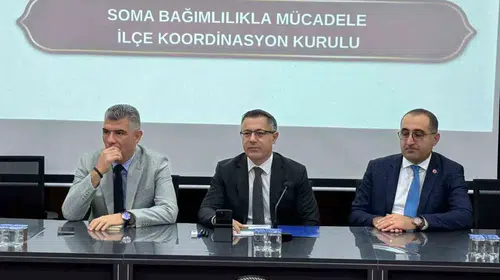 Soma'da zehir tacirlerine ve bağımlılığa karşı güç birliği masası kuruldu
