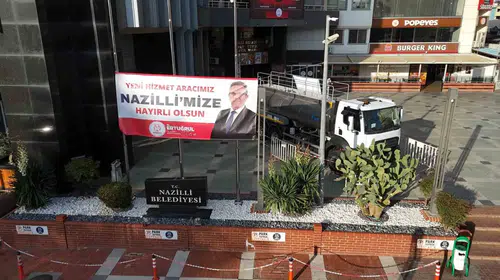 Nazilli’de hizmet atağı: Öz kaynaklarla 32 araçlık dev filo