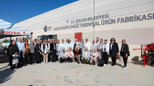 Aydın'da kadın dayanışması rüzgarı: Efeler'in üretim modeli konukları büyüledi