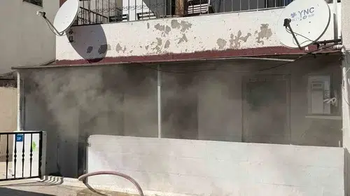 Bodrum'da apartman sakinlerini sokağa döken yangın: Can kaybı yaşanmadı