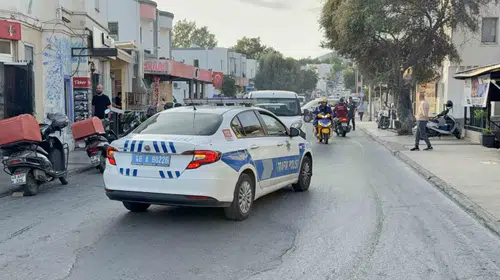 Bodrum'da alevler gökyüzünü kapladı: Depo saniyeler içinde yok oldu