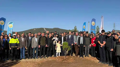 Muğla’da anlamlı vefa: Şehit polis için doğa yeşeriyor