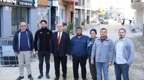 İncirliova’da modern ulaşım atağı: Başkan Kaya şantiye alanlarını denetledi