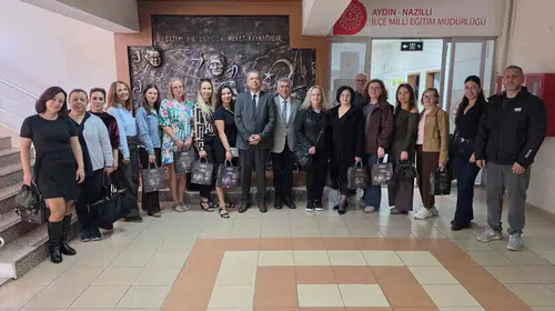 Nazilli'de Avrupa rüzgarı: Eğitimciler yeşil bir gelecek için buluştu