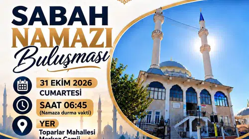 Köyceğiz’de sabahın bereketi Toparlar’da paylaşılacak: Müftülükten davet var
