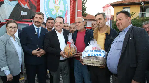 Kula’da saha mesaisi: Başkan Dutlulu’dan hem taziye hem yatırım sözü