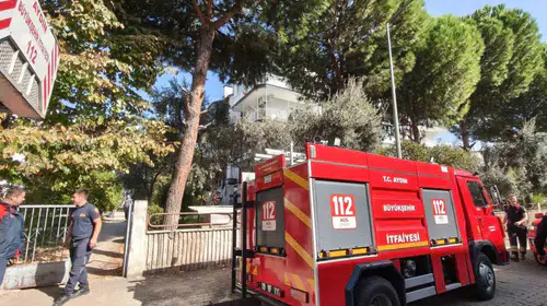 Aydın'da akşam yemeği hazırlığı kabusa döndü: Mutfaktan yükselen alevler paniğe yol açtı