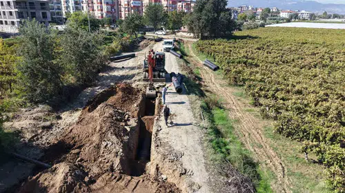 Sarıgöl'de taşkın korkusuna son: Ayan Mahallesi'nde altyapı seferberliği