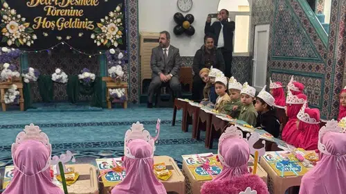 Minik yüreklerde Kur'an sevinci: Köyceğiz'de ilk ders zili çaldı