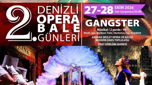 Denizli’de Broadway rüzgarları: Gangster müzikali ile 1930’lara yolculuk başlıyor
