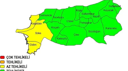 Aydın'ın üç ilçesinde alarm verildi: Meteoroloji'den sağanak yağış uyarısı