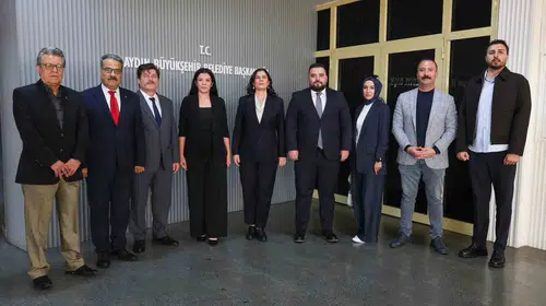 Aydın’da medya ve yerel yönetim buluşması: Gazetecilerden Çerçioğlu’na ziyaret