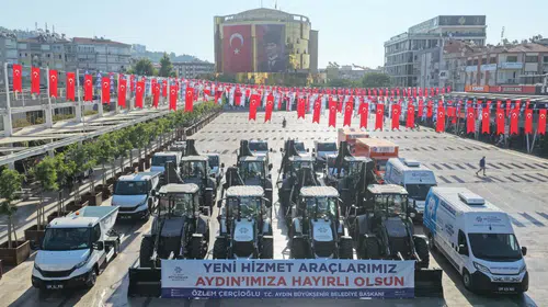 Aydın’da hizmet seferberliği: 90 milyonluk dev takviye yola çıktı