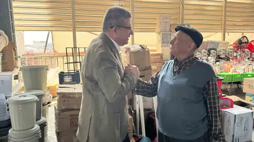 Denizli’de saha mesaisi: Subaşıoğlu pazar tezgahlarında nabız tutuyor