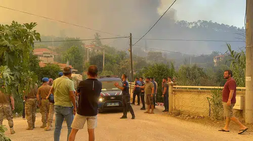 Fethiye’de orman yangını kabusu: İnlice Mahallesi boşaltılıyor
