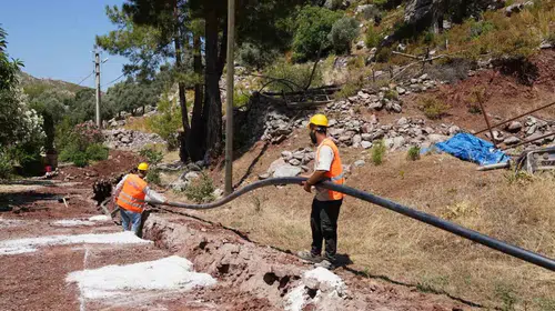 Marmaris’te su hattı krizi bitiyor: Mülkiyet engelleri kalkıyor