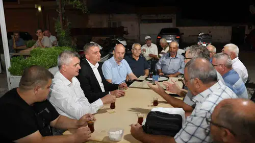Başkan Şimşek’ten Aşağıçobanisa’ya çıkarma: Sorunları not aldı, çözüm için söz verdi