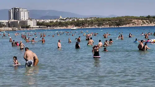 Didim’de eylül bereketi: Yaz mevsimi sahillerde mola verdi