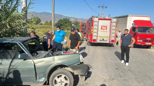 Bozdoğan trafiğinde çifte şok: Önce ağır kaza, ardından kontrol kaybı