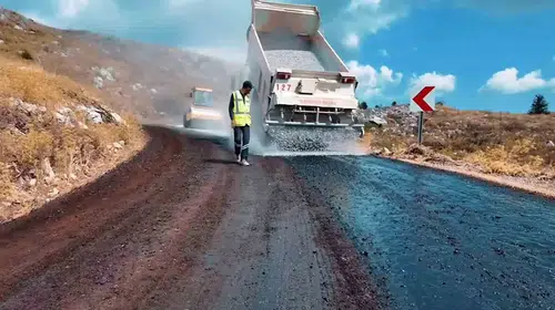 Menteşe’de ulaşım nefes aldı: Yangın izleri silinen 16 kilometrelik yol hizmete açıldı