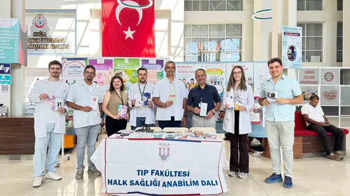 Muğla’da sağlık seferberliği: Hastane girişinde dev bilgilendirme durağı