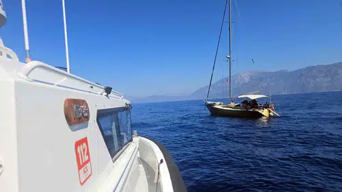 Fethiye açıklarında umuda yolculuk hüsranla bitti: 64 kişi yakalandı