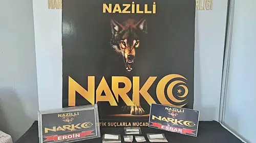 Nazilli narkotik ekiplerinden zehir tacirlerine geçit yok: 3 tutuklama